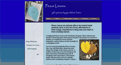 Desktop Screenshot of peaceleaves.com